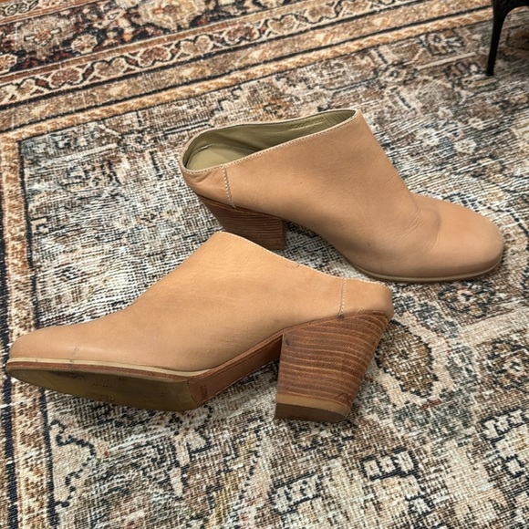 Rachel Comey Mars Leather Mules Clay (Blush) - Picture 3 of 4